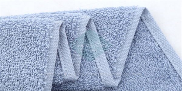 China Bulk Custom Grey Cotton Sport Towels Factory